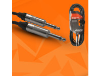 VSOUND Cabo Pro Jack 6.35mm Macho / Macho 5m Mn VSOUND Cabo Pro Jack 6.35mm Macho / Macho 5m Mn